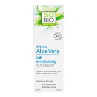 Krém bohato hydratujúci denný aloe vera 50 ml BIO   SO’BiO étic