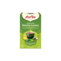 Čaj Zelený čaj Matcha citrón 17 sáčkov 30,6 g BIO   YOGI TEA