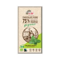 Čokoláda horká s mätou 100 g BIO   SOLÉ