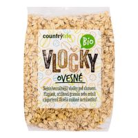 Vločky ovsené 500 g BIO   COUNTRY LIFE