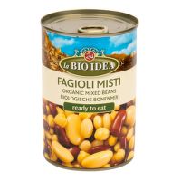 Fazuľa mix sterilizovaná 400 g BIO   BIO IDEA