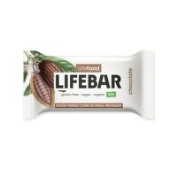 Tyčinka Lifebar čokoládová RAW 25 g BIO   LIFEFOOD