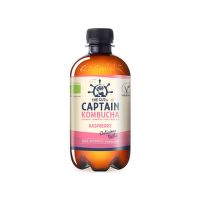 Captain kombucha malina 400 ml BIO   THE GUTSY