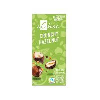 Čokoláda chrumkavý oriešok iChoc vegan 80 g BIO   VIVANI