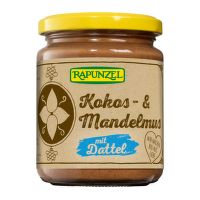 Nátierka kokosovo mandľová s datľami 250 g BIO   RAPUNZEL