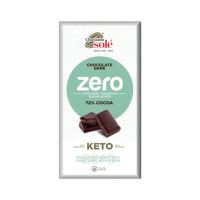 Čokoláda horká 72% so stéviou bez cukru 100 g   SOLÉ