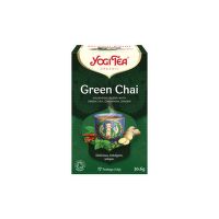 Čaj Zelený chai 17 sáčkov 30,6 g BIO   YOGI TEA