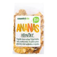 Ananás krúžky sušené 100 g BIO   COUNTRY LIFE