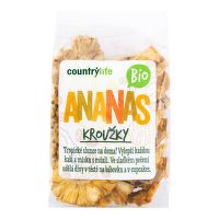 Ananás krúžky sušené 100 g BIO   COUNTRY LIFE