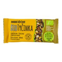 Tyčinka slnečnicovo-tekvicová 40 g BIO   DOBRÉ ČASY