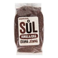 Soľ himálajská čierna jemná 250 g   COUNTRY LIFE