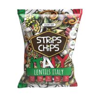 VÝPREDAJ!!!Krekry strukovinové Italy 90 g   STRIPS CHIPS