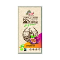 Čokoláda horká s marakujou 100 g BIO   SOLÉ