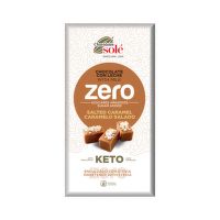 Čokoláda mliečna slaný karamel so stéviou bez cukru 100 g   SOLÉ