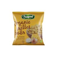 Chrumky jahelné so syrom a cibuľou 75 g BIO   BIOPONT