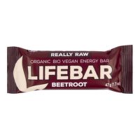 Tyčinka Lifebar s červenou repou 47 g BIO   LIFEFOOD