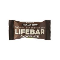Tyčinka Lifebar čokoládová RAW 25 g BIO   LIFEFOOD