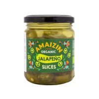 Sterilized Jalapenos 170 g BIO   AMAIZIN