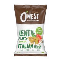 Chrumky šošovkové talianske bylinky 75 g BIO   O´NEST