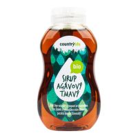 Sirup agávový tmavý 250 ml/345 g BIO   COUNTRY LIFE