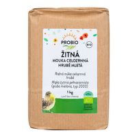 Múka ražná celozrnná hrubo mletá 1 kg BIO   PROBIO