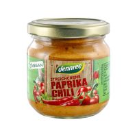 Nátierka paprika a chilli 180 g BIO   DENNREE