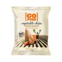 Chipsy batátové s rozmarínom 40 g BIO   GO PURE
