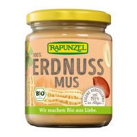 Pasta 100% arašidová jemná 250 g BIO   RAPUNZEL