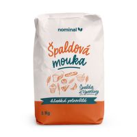 Múka špaldová hladká polosvetlá 1 kg   NOMINAL