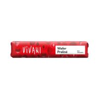 Tyčinka mliečna čokoláda nugát-oblátka 40 g BIO   VIVANI