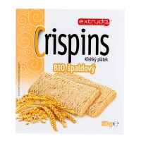 Chlebíček viaczrnný špaldový Crispins 100 g BIO   EXTRUDO