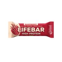 Tyčinka Lifebar proteín malinová 47 g BIO   LIFEFOOD