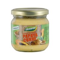 Nátierka papája a karí 180 g BIO   DENNREE