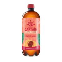 Captain kombucha broskyňa 1 l BIO   THE GUTS