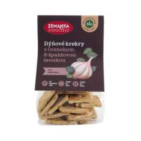 Krekry s tekvicovým semienkom a cesnakom 100 g BIO   ZEMANKA