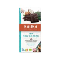 Čokoláda horká s kokosom 100 g BIO   KAOKA