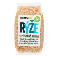 Ryža guľatozrnná natural 500 g BIO   COUNTRY LIFE