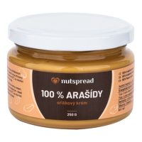 VÝPRODEJ!!!Krém z pražených arašidov 250 g   NUTSPREAD