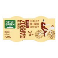 VÝPREDAJ!!!Dezert ryžový s kakaom 2x125 g BIO   NATURGREEN