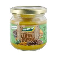 Nátierka šošovka a karí 180 g BIO   DENNREE