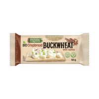 Chlebíček pohánkový s quinoou Crispins 50 g BIO   EXTRUDO