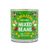 Fazuľa mix s kukuricou sterilizované 200 g BIO   AMAIZIN