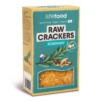 Life crackers rozmarínové RAW 90 g BIO   LIFEFOOD