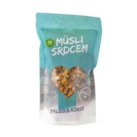 Müsli srdcom paleo & kokos 350  g   TOPNATUR