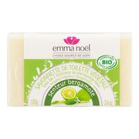 Mydlo rastlinné bergamot 100 g BIO   EMMA NOËL