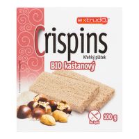 Chlebíček gaštanový bezlepkový 100 g BIO   EXTRUDO