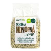 Konopné semienka lúpané 250 g BIO   COUNTRY LIFE