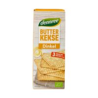 Sušienky maslové zo špaldovej múky 150 g BIO   DENNREE