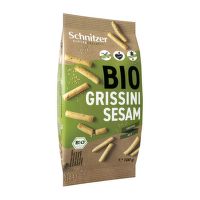 Tyčinky grissini so sezamom bezlepkové 100 g BIO   SCHNITZER