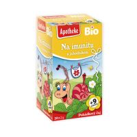 Čaj detský Na imunitu s jahôd 20 sáčkov 40 g BIO   MEDIATE
